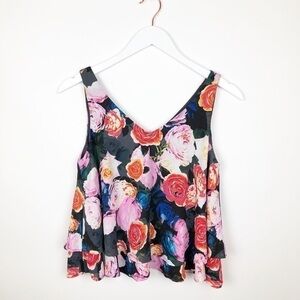 Metaphor Floral Flowy Tank Top Size XS